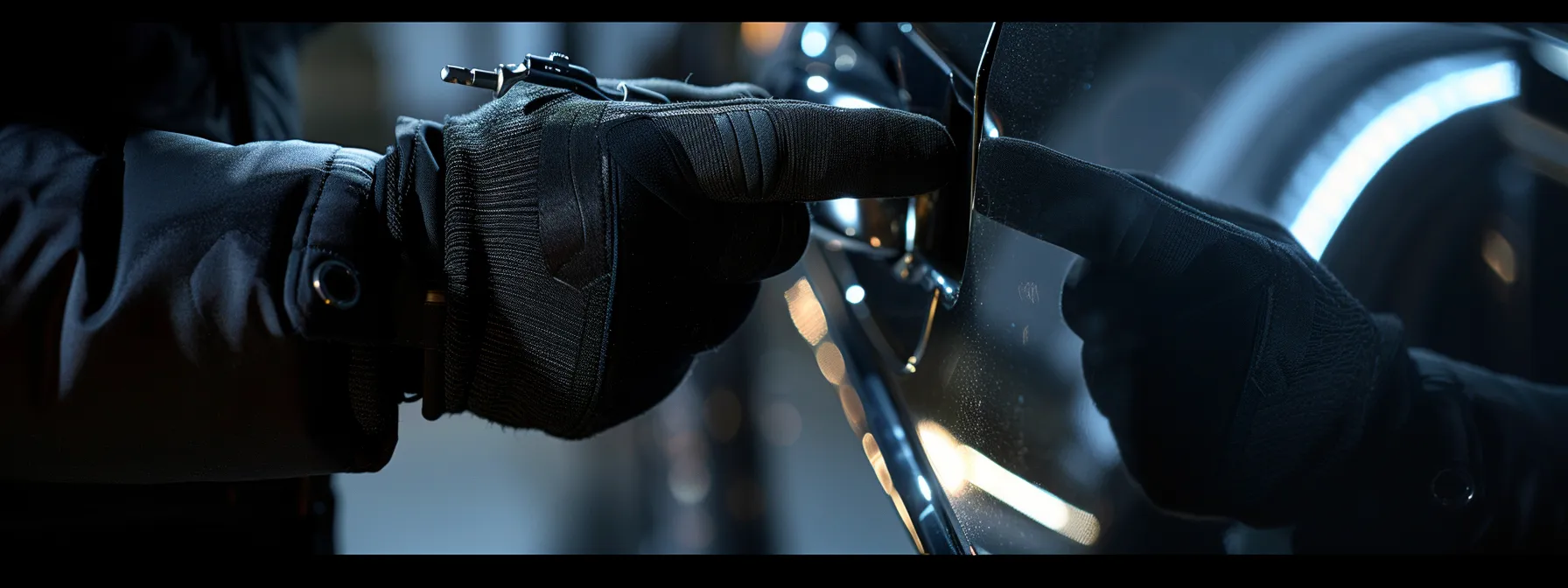 Unlocking Solutions: How to Access 24 Hour Car Lockout Services 2 a locksmith expertly unlocking a car door with precision tools, showcasing professional skill and reliability.