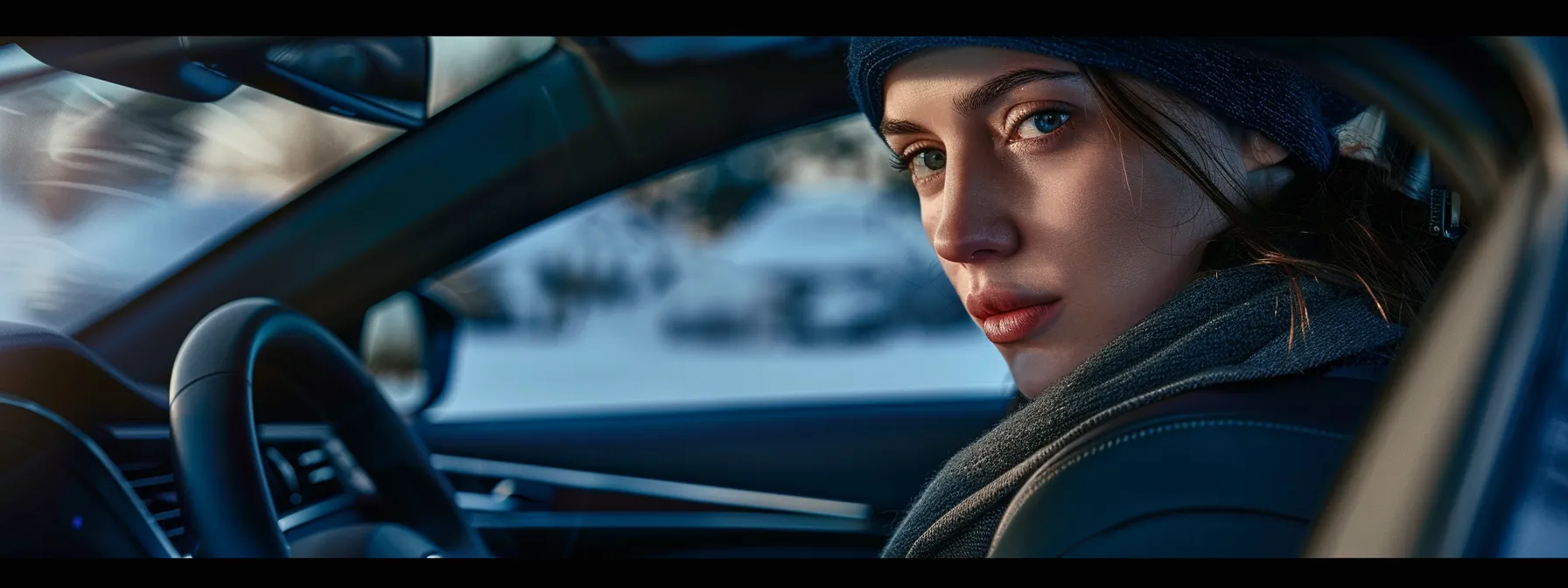Comprehensive Guide to Solving Car Lockout Situations 1 a person calmly looking through the window of a locked infiniti car, keys visible on the driver's seat.