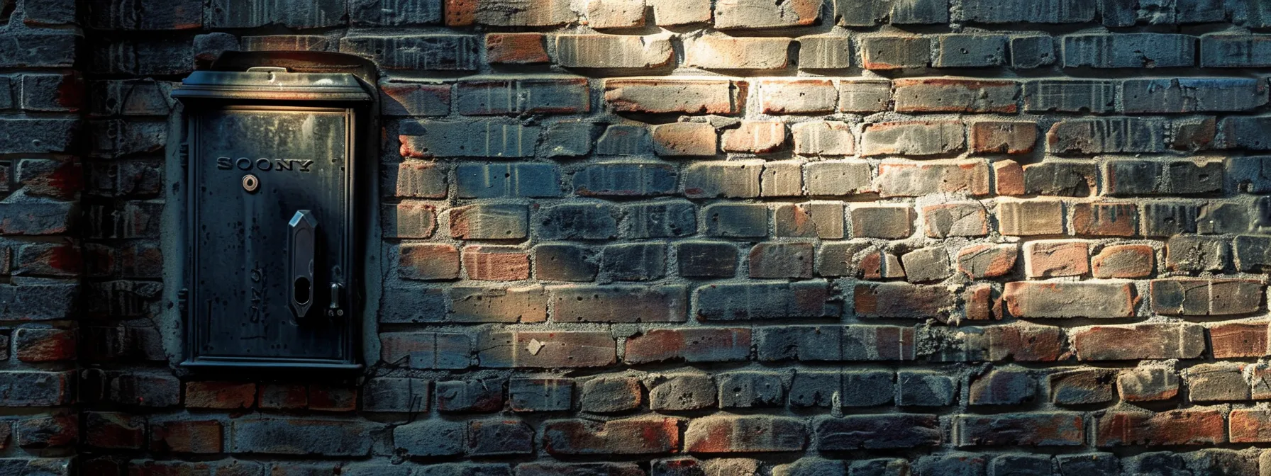 a sturdy keysafe nestled discreetly in the shadows of a sturdy brick wall, offering both security and easy access for authorized individuals. a sturdy keysafe nestled discreetly in the shadows of a sturdy brick wall, offering both security and easy access for authorized individuals.