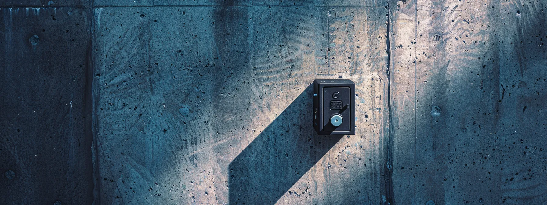 a weatherproof keysafe securely mounted on a wall, perfectly sealed and positioned to withstand outdoor conditions. a weatherproof keysafe securely mounted on a wall, perfectly sealed and positioned to withstand outdoor conditions.