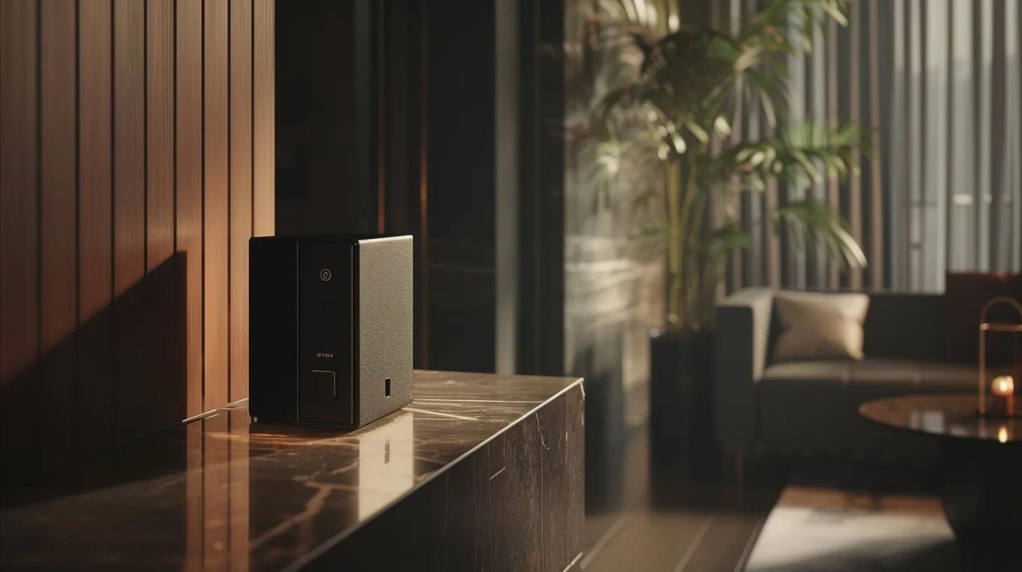 a sleek biometric keysafe, elegantly designed with a fingerprint scanner and reinforced materials, stands prominently against a dramatic backdrop of a secure home environment, embodying the essence of modern security technology. a sleek biometric keysafe, elegantly designed with a fingerprint scanner and reinforced materials, stands prominently against a dramatic backdrop of a secure home environment, embodying the essence of modern security technology.